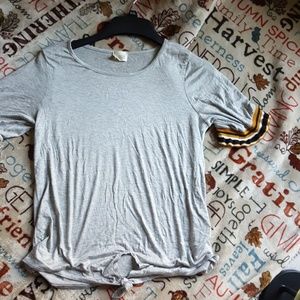A grey shirt